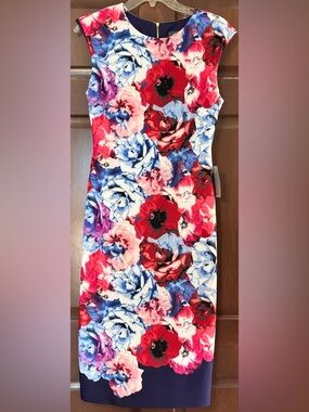 New Vince Camuto sleeveless floral dress size 6